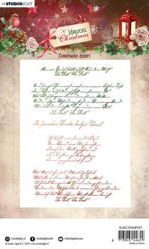 Studio Light - Stempel "Christmas Script" Clear Stamps