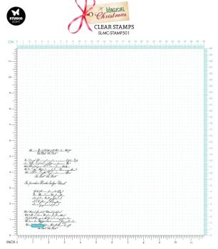 Studio Light - Stempel "Christmas Script" Clear Stamps