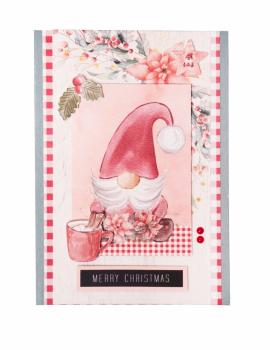 Studio Light - Designpapier - Stanzteile "Gingerbread Christmas" DIY Block A4 - 20 Bogen