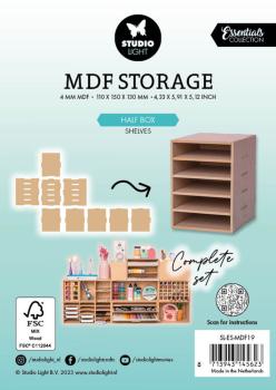 Studio Light - Organizer Regal "Half Box Shelves" MDF Storage
