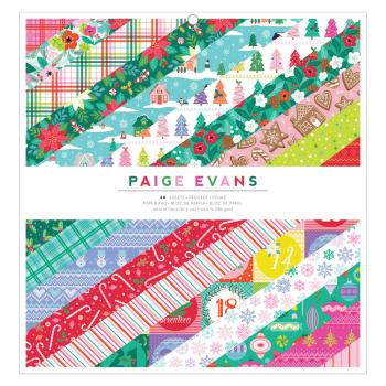 American Crafts - Designpapier "Sugarplum Wishes" Paper Pack 12x12 Inch - 48 Bogen
