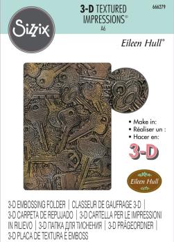 Sizzix - 3D Prägefolder "Textured Impressions" Embossing Folder Design by Eileen Hull