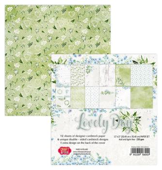 Craft & You Design - Designpapier "Lovely Day" Paper Pad 12x12 Inch - 12 Bogen