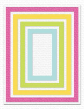 My Favorite Things - Stanzschablone "Classic Rectangle Frames" Die-namics