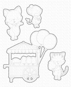 My Favorite Things - Stanzschablone "Cotton Candy Critters" Die-namics