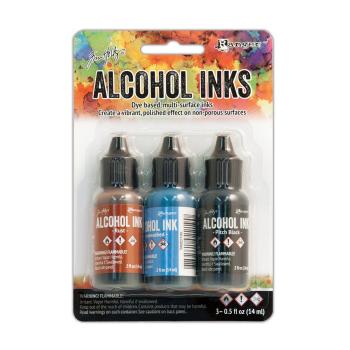 Ranger - Tim Holtz Alkoholtinte "Miners Lantern" Alcohol Ink 3x14ml