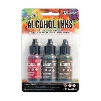 Ranger - Tim Holtz Alkoholtinte "Tuscan Garden" Alcohol Ink 3x14ml