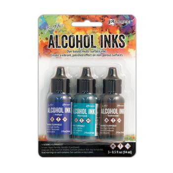 Ranger - Tim Holtz Alkoholtinte "Mariner" Alcohol Ink 3x14ml