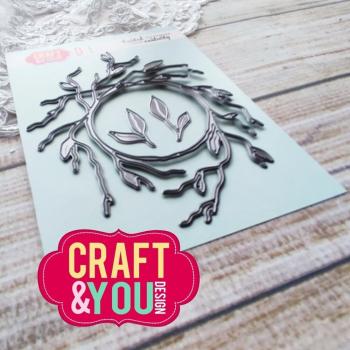Craft & You Design - Stanzschablone "Wreath Dies" Dies