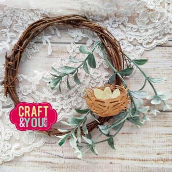 Craft & You Design - Stanzschablone "Nest With Eggs" Dies