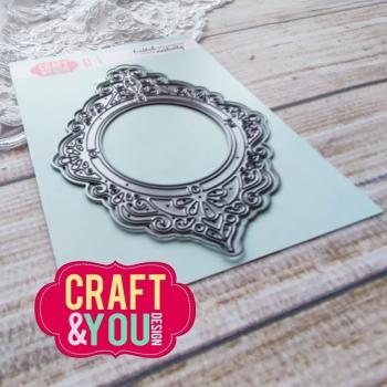 Craft & You Design - Stanzschablone "Oldfashion Frame" Dies
