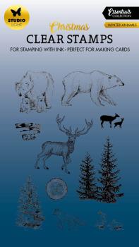 Studio Light - Stempelset "Winter Animals" Clear Stamps