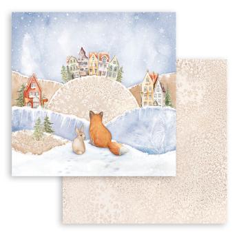 Stamperia - Designpapier "Winter Valley" Paper Pack 12x12 Inch - 10 Bogen