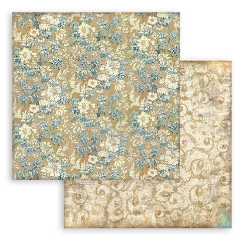 Stamperia - Designpapier "Christmas Greetings" Paper Pack 8x8 Inch - 10 Bogen