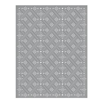 Spellbinders - Stanzschablone "Stitched Starry Argyle" Dies