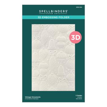 Preview: Spellbinders - Prägefolder "Vintage Ornaments" Embossingfolder