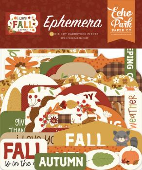 Echo Park - Stanzteile "I Love Fall" Empherma