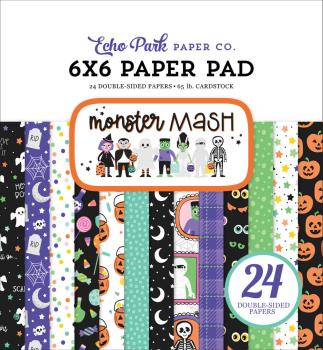 Echo Park - Designpapier "Monster Mash" Paper Pack 6x6 Inch - 24 Bogen