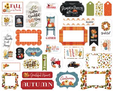 Carta Bella - Stanzteile & Anhänger "Carta Bella " Ephemera Frames & Tags