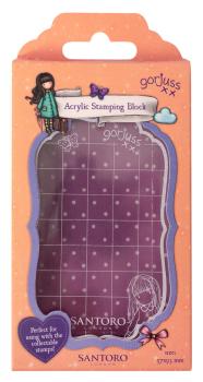 Studio Light Gorjuss - Acrylblock für Sammelstempel "Acrylic Stamping Block for Collectable Stamps"