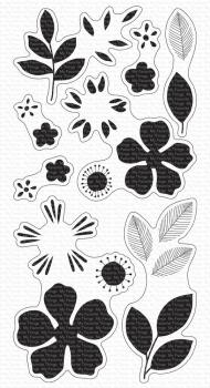 My Favorite Things Stempelset "Flashy Florals" Clear Stamps