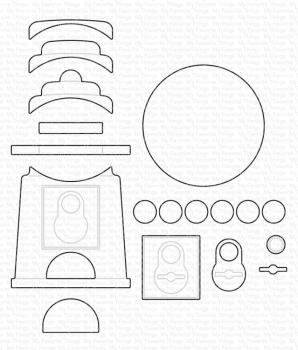 My Favorite Things - Stanzschablone "Gumball Machine" Die-namics