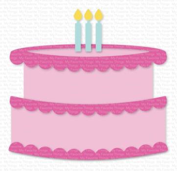 My Favorite Things - Stanzschablone "Interactive Birthday Cake" Die-namics