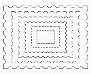 My Favorite Things - Stanzschablone "Postage Stamp STAX" Die-namics