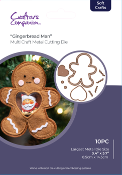 Gemini - Stanzschablone "Gingerbread Man" Multi Craft Festive Treat Dies