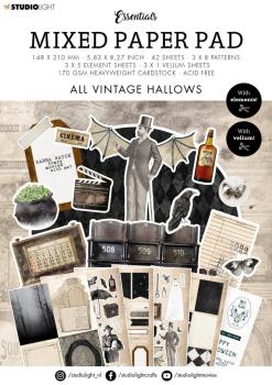 Studio Light - Designpapier A5 "All Vintage Hallows" Mixed Paper Pad - 42 Bogen 