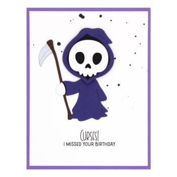 Spellbinders - Stempelset "Dancin' Halloween Sentiments" Clear Stamps