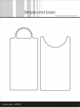 Simple and Basic - Stanzschablone "Pierced Tag" Add-On Dies