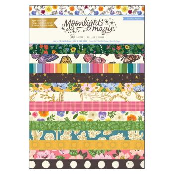 American Crafts - Designpapier "Moonlight Magic" Paper Pack 6x8 Inch - 36 Bogen