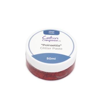 Crafters Companion - Mixed Media Glitter Paste "Poinsettia"