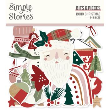 Simple Stories - Stanzteile "Boho Christmas" Bits & Pieces 