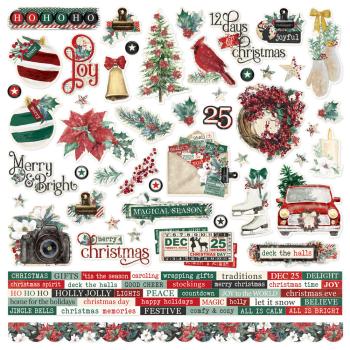 Preview: Simple Stories - Collections Kit "Vintage 'Tis The Season" 12 Bogen Designpapier
