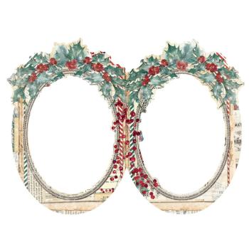 Simple Stories - Chipboard Frames "Vintage 'Tis The Season" 