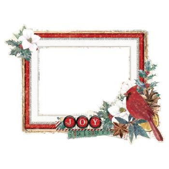 Simple Stories - Chipboard Frames "Vintage 'Tis The Season" 