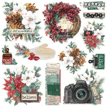 Simple Stories - Stanzteile "Vintage 'Tis The Season " Die Cuts