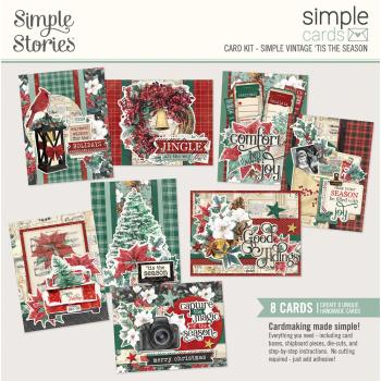 Simple Stories - Cards Kit "Vintage 'Tis The Season"