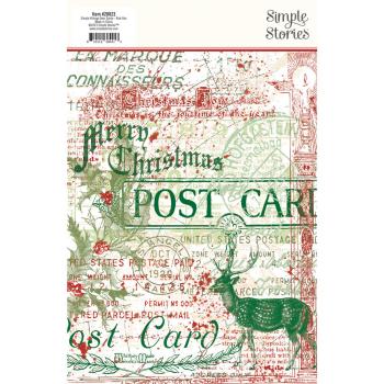 Simple Stories - Transfer Sticker "Simple Vintage Dear Santa" Rub Ons