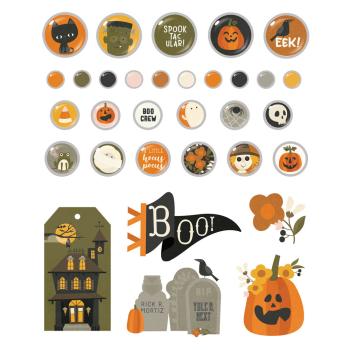 Simple Stories - Decorative Brads "FaBOOlous" 