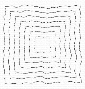 My Favorite Things - Stanzschablone "Watercolor Square STAX" Die-namics