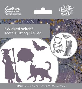 Crafters Companion - Stanzschablone "Wicked Witch" Dies