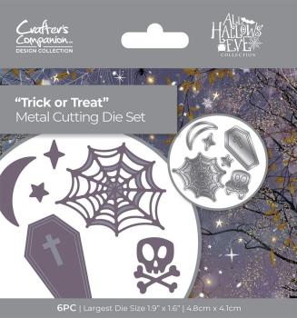 Crafters Companion - Stanzschablone "Trick or Treat" Dies