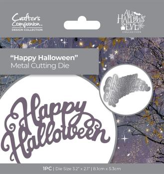 Crafters Companion - Stanzschablone "Happy Halloween" Dies