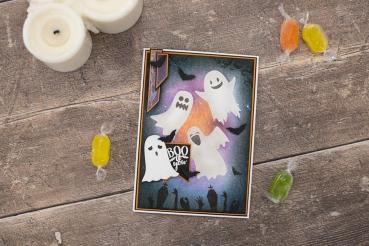 Crafters Companion - Designpapier "All Hallows Eve" Paper Pack 6x6 Inch - 24 Bogen