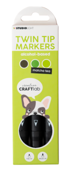 Creative Craft Lab - Studio Light - Alkoholmarker "Matcha Tea" Twin Tip Markers