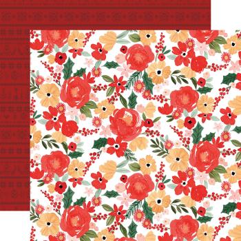 Carta Bella - Designpapier "Joyful Christmas Flora" Collection Kit 12x12 Inch - 12 Bogen  