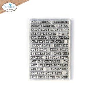 Elisabeth Craft Designs - Stempelset "Journal Phrases 1" Clear Stamps